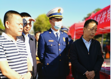 上海翟云文化传承与发展有限公司参加河源市 2021 年新《安全生产法》 宣传周